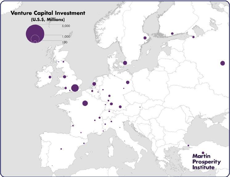 % of GDP (2015) Venture capital investment in