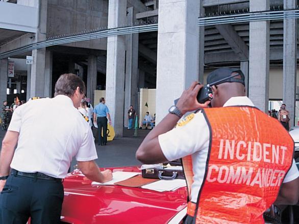2006 ( AP Photo/Dennis Paquin) Incident Command System ICS ensures: Safety of