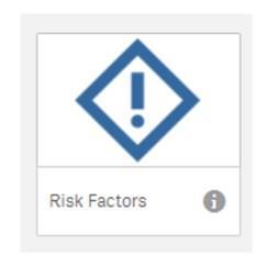 2. Select the Risk Factors tile. 3. Select the RACGP Active Filter Active (click on the green tick to confirm your selection).