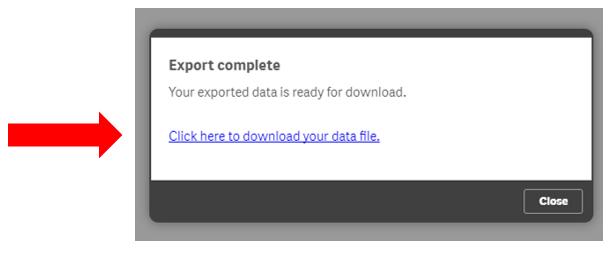 7. Select Export Data 8.