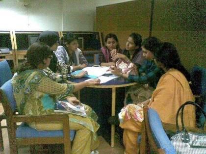 Ex-Com training session at Government College University Faisalabad Miss Mehvish Zahoor, Chairperson IEEE Pakistan Women In Engineering Forum was invited for an executive committee training session
