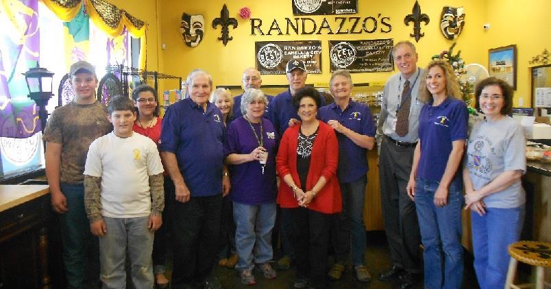 Page 4 King Cakes to Troops We sent 200 king cakes on Jan. 21, 2015 from Randazzo's Camellia City bakery in Slidell. They donated 100. We had to pay for 100 and shipping for 200.