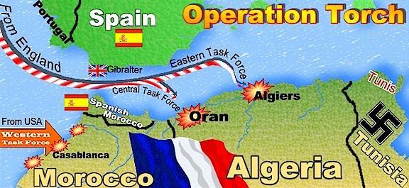 Operation Torch Invasion of