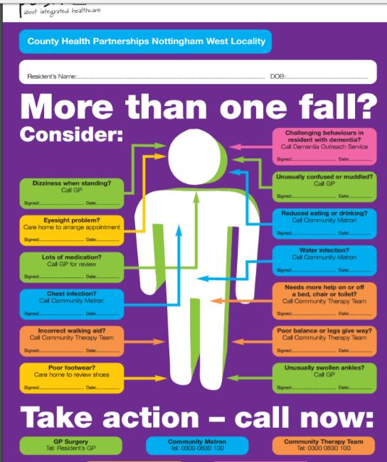 Nicola Adkin Nottingham Purple Poster designer Nicola Adkin shared with delegates the Purple poster developed as an aid for care homes when considering the actions needed for residents with more than
