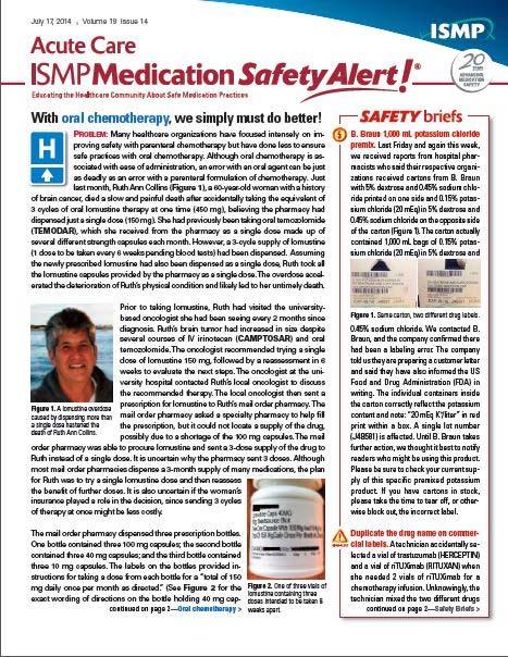 Medication Error Reporting System Early warning