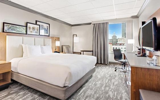 HOTEL ROOM RATES room single rate double rate triple rate quad rate KING/DOUBLE $149.00 $149.00 $169.00 $169.00 There is a 15.