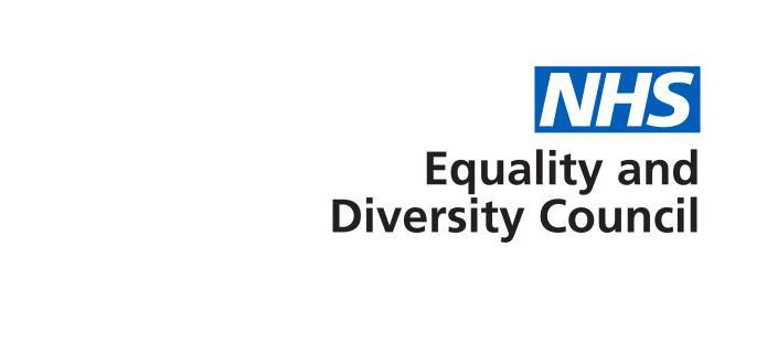 NHS Equality and Diversity Council Annual Report 2016/17