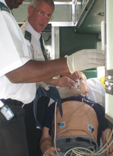 ambulance crews and rescue teams) work with patients who have many different needs - in