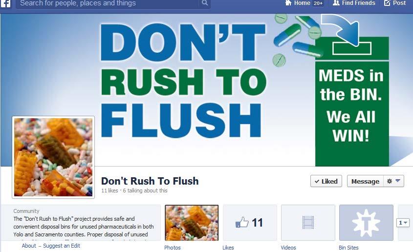 Don t Rush to Flush Campaign twitter.