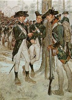 Enlistments were short term and training was poor among the militia groups that Washington had to manage as a supplement to the also struggling Continental Army.