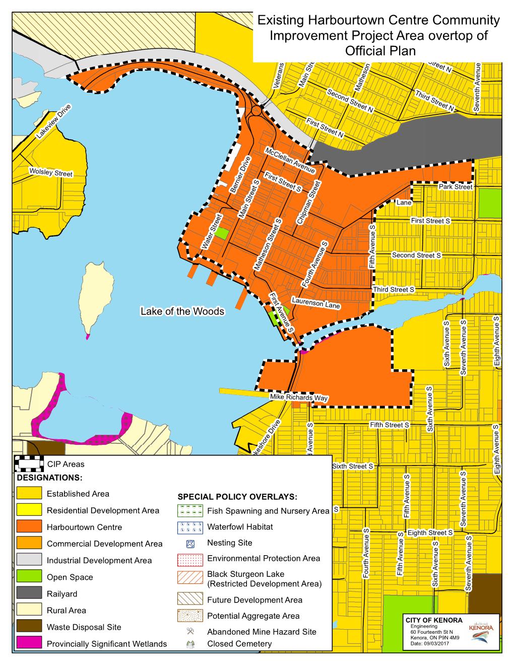 Figure 5: Extract from Official Plan Schedule A - Land Use Designations.