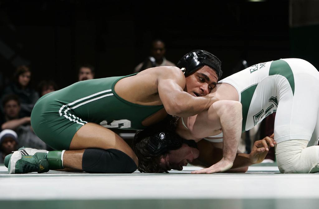 O U T L O O K 2008-09 OUTLOOK The Michigan State wrestling team brings a young roster full of raw talent and depth into the 2008-09 season.
