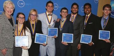Chancellor Zimpher presented 248 SUNY students from across the state with the 2016 Chancellor s Award for Excellence.