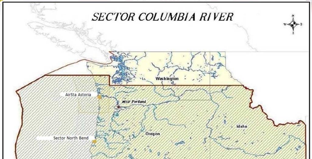 U.S. COAST GUARD SECTOR COLUMBIA RIVER Area of
