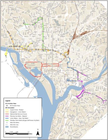 Program Overview - IPT Bus Local Bus Services DC Circulator 6 current routes (map at right) Future planned expansion 3 8 1 2 Non-regional Services 20+ potential