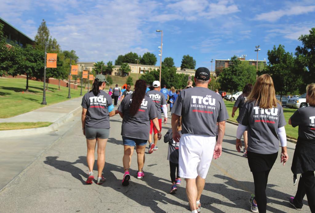 5 The Juvenile Diabetes Research Foundation walk is a tradition for TTCU.