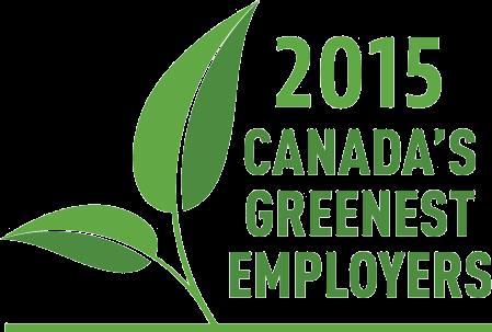 2015 Canada s Greenest Employers Excerpt: U of T has been named one of Canada's Greenest Employers for 2015. This is the second time the University of Toronto has been honoured with this award.