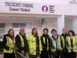 A 10 mile radius of the airport was cleaned completely of litter. Gather for the Gathering litter clean up event is launched at Ireland West Airport Knock.