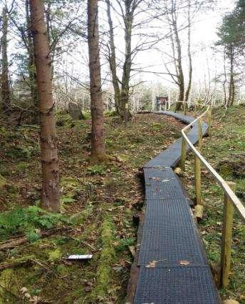 Trails Development A number of new National Loop Walks have been developed in partnership with local communities at the following locations: Bord na Mona lands at Bellacorrick 12km Loop Walk