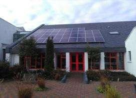 Photo Voltaic Panel Installation on the Library HQ in Castlebar.
