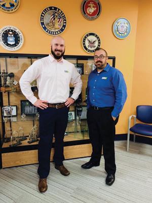 Marine veteran paying it forward DAV claims assistance inspires Marine veteran to give back as service officer After receiving assistance from DAV benefits specialist Dan Knabe (right), Marine Corps