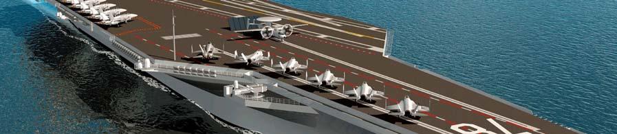 NNS is the only U.S. shipyard that can build large-deck, nuclear-powered aircraft carriers.