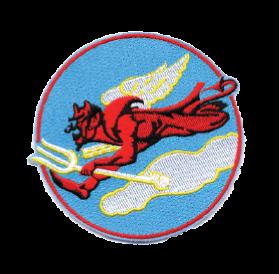 302 nd Fighter Squadron Patch Significance: The emblem represents an all-out effort of speed, purpose and daring.