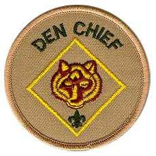 Cub Scout Den Chief Qualifications: Is an older Boy Scout, Varsity Scout, or Venturer.