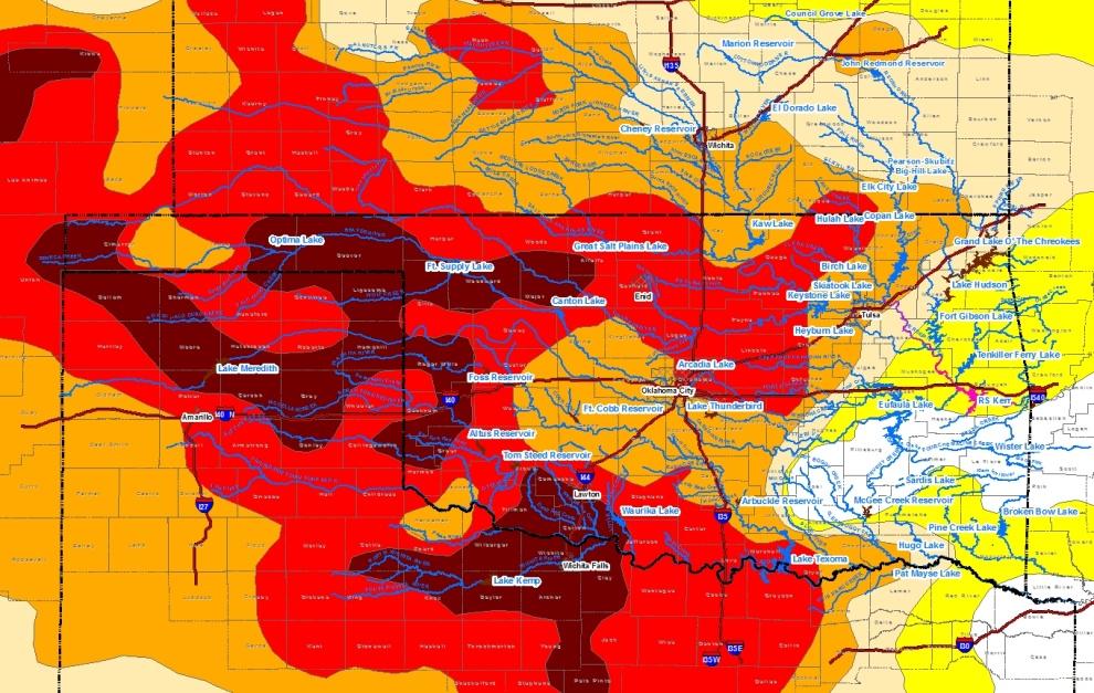 Tulsa District Drought Issue We are in a period of drought Manage effects
