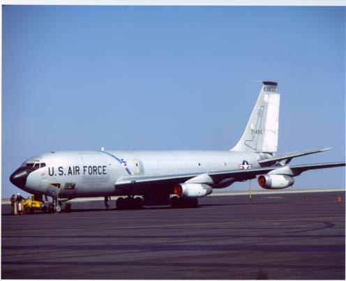 Air Refueling was the new mission. On 22 April, 1978 the unit received its first KC-135A. This was a training jet, used only to start the conversion.
