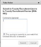 selecting Return to Department (Move to Department Review) OR s/he may edit the Posting by clicking the Edit button located under the Posting s title.