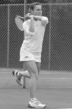 WOMEN S SEASON IN REVIEW The 2006 season was one marked by promise for the Liberty women s tennis team.