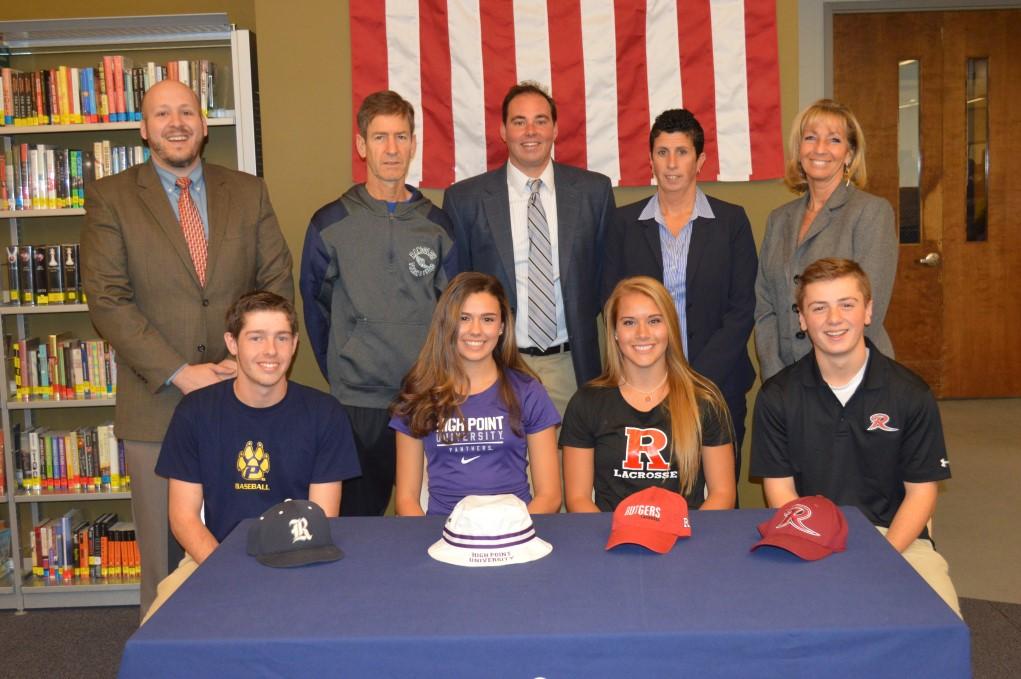 who will attend High Point University in North Carolina, lacrosse midfielder T.