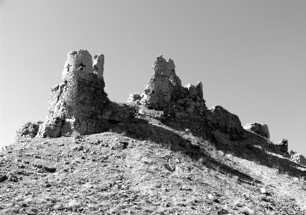 3 pav. Qala Malek Antaro pilies griuvėsiai (VI XIII a.) (2007 10 16) nelegalių kasinėjimų vietos, tad daugiau dėmesio buvo skirta įtvirtinto miesto, Qala Mana, situacijai.