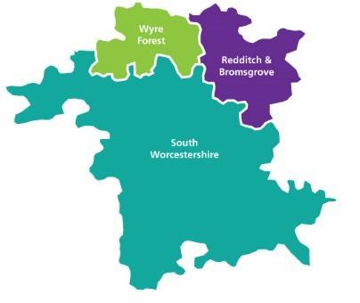 Commissioning Group In Worcestershire there are 3 Clinical