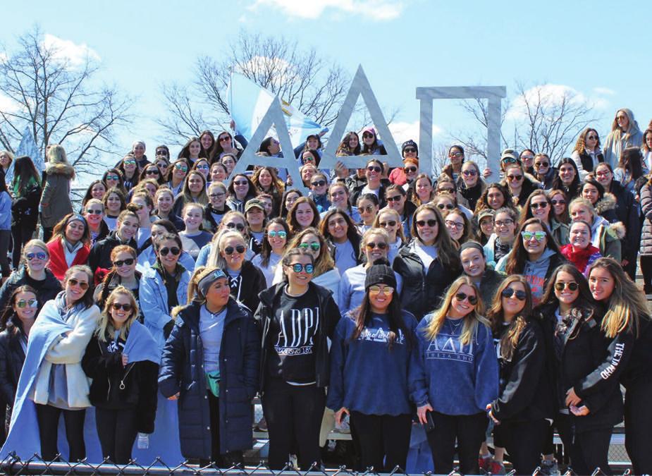 ALPHA DELTA PI AΔΠ Established in 1851, Alpha Delta Pi is committed to sisterhood, values and ethics, high academic standards and social