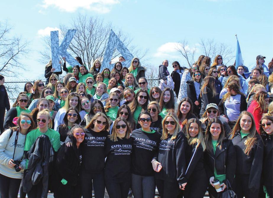 KAPPA DELTA ΚΔ To inspire women to reach their full potential by preparing members for community service, active