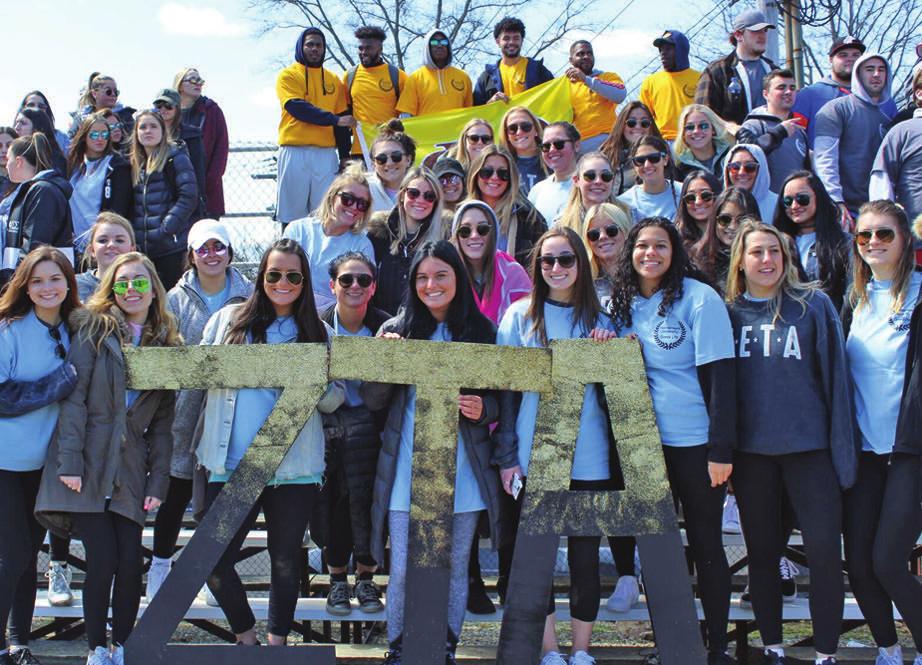 THETA PHI ALPHA ΘΦΑ To create close comradeship; to advance educational, social and philanthropic interests and leadership training; to encourage spiritual development and adherence to the highest