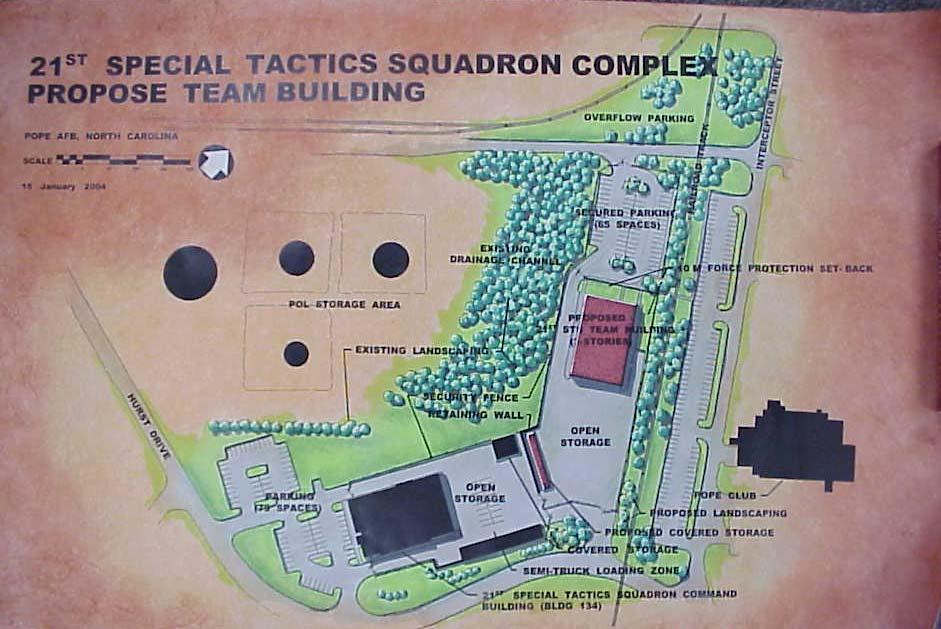 21 st Special Tactics Squadron Campus Plan