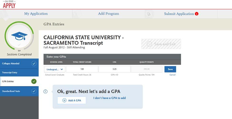 (which will contain GPA information), you are not required to submit a GPA here.