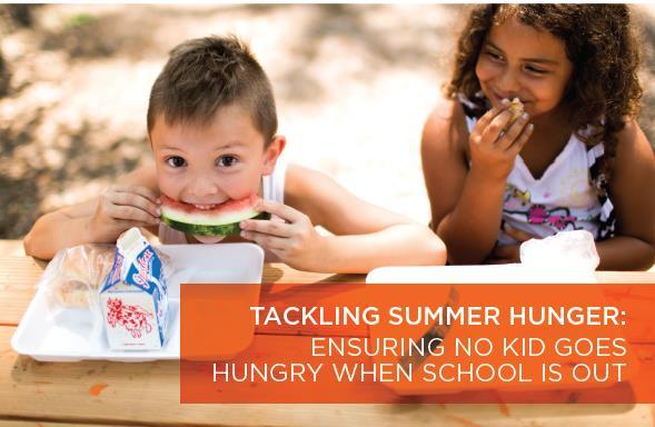 Summer Feeding (SFSP) offers an opportunity to engage The purpose of USDA s summer food service program (SFSP) is to ensure that children continue to receive nutritious meals when school is not in
