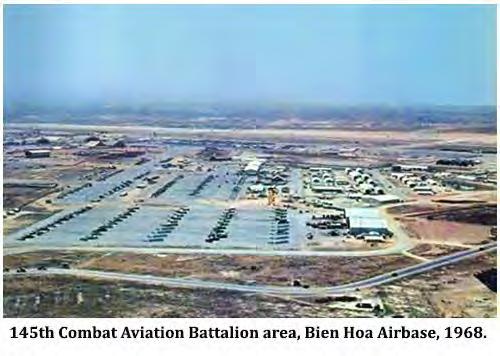 145th Combat Aviation Battalion area, Biên Hòa Air Base, 1968 2 Dec 1967 As early as the 2nd of December, a warning order [from the 68th Regiment of the 9th Viet Cong Division] had been given to the