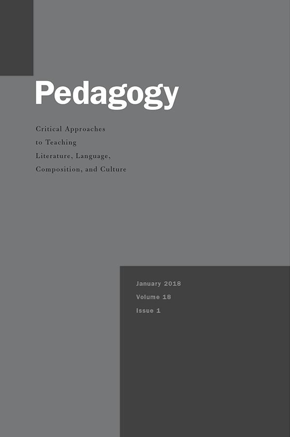 Pedagogy Critical Approaches to Teaching Literature, Language, Composition, and Culture Pedagogy is an innovative journal that aims to build and sustain a vibrant discourse around teaching in English
