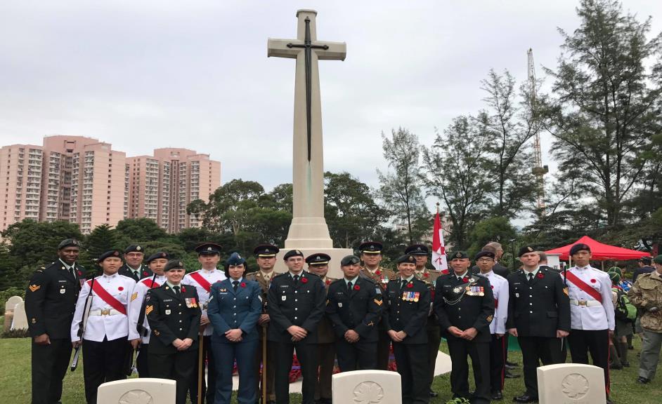 Hong Kong Adventure Corps provided Sentry, Guards of Honour and a working party for the event.