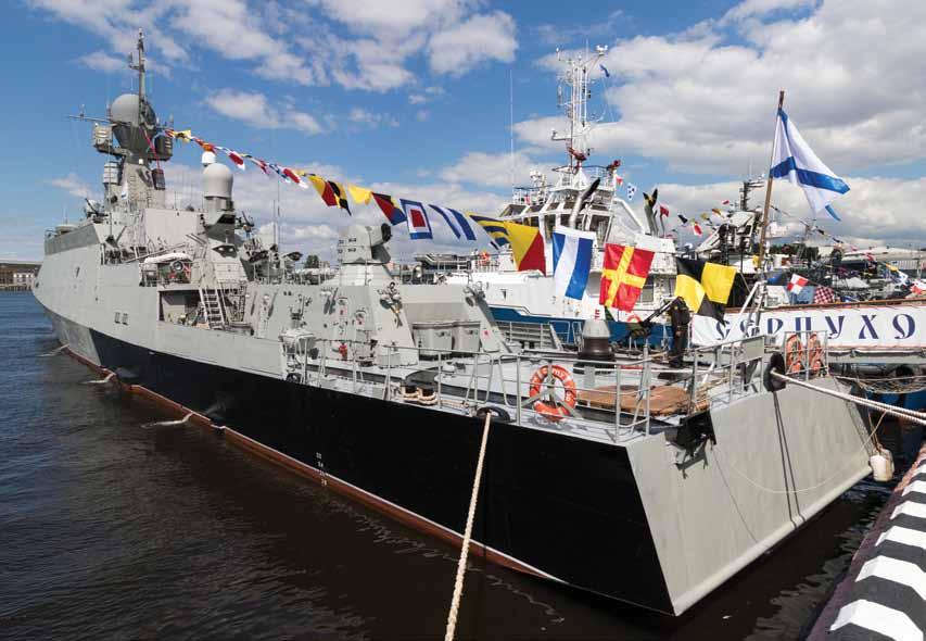 VAYU On-the-Spot Report The Baltic Connection Vayu s Angad Singh visited a number of Russian shipyards on the Baltic Sea, reporting on several key programmes relevant both to India and the broader
