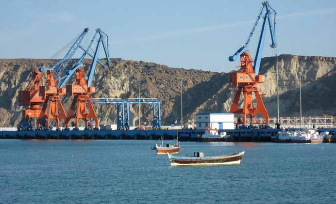 The deep water port at Gwadar in Balochistan is key to China s economic and strategic ambitions in South Asia allowed the Chinese to build a new railway, a new container terminal at Colombo port,