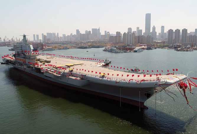 WORLD AVIATION & DEFENCE NEWS PLAN s aircraft carrier plans China launched its new aircraft carrier on 26 April at Dalian, being the yet unnamed Type 001A.