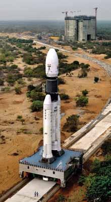 INDIA IN SPACE GSLV MkIII launches GSAT-19 The first developmental flight (GSLV MkIII-D1) of India s heavy lift launch vehicle GSLV Mk-III was successfully conducted on 5 June from Satish Dhawan