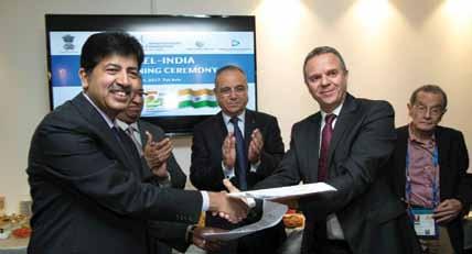The co-operation agreement supports the existing infrastructure in India for current MRO (Maintenance Repair and Overhaul) programmes, while advancing the Indian government s Make in India initiative.