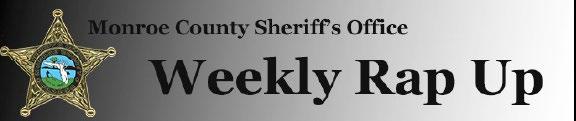 September 9, 2016 Editor s Note: The Sheriff s Office Weekly Rap-Up